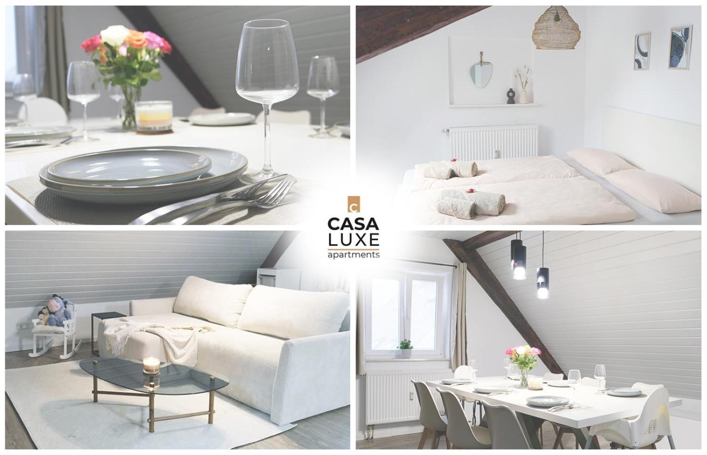 Casa Luxe - 80Qm - Stadtmitte - Familienfreundlich - Parkplatz - 5Km Zum Legoland กุนซ์บวร์ก ภายนอก รูปภาพ